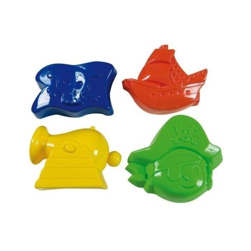 Foremki do piasku Piraci 4szt, Androni Giocattoli