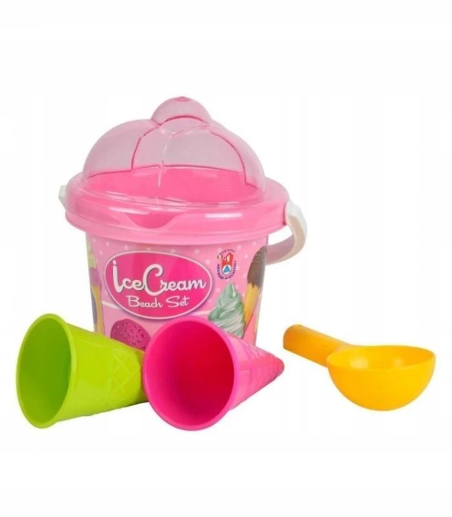 Mini zestaw lodowy różowy 4el, Androni Giocattoli
