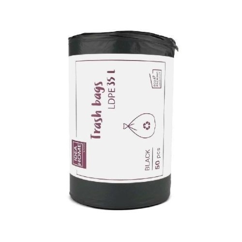 Worki na śmieci 35l czarne 50szt, IDEA