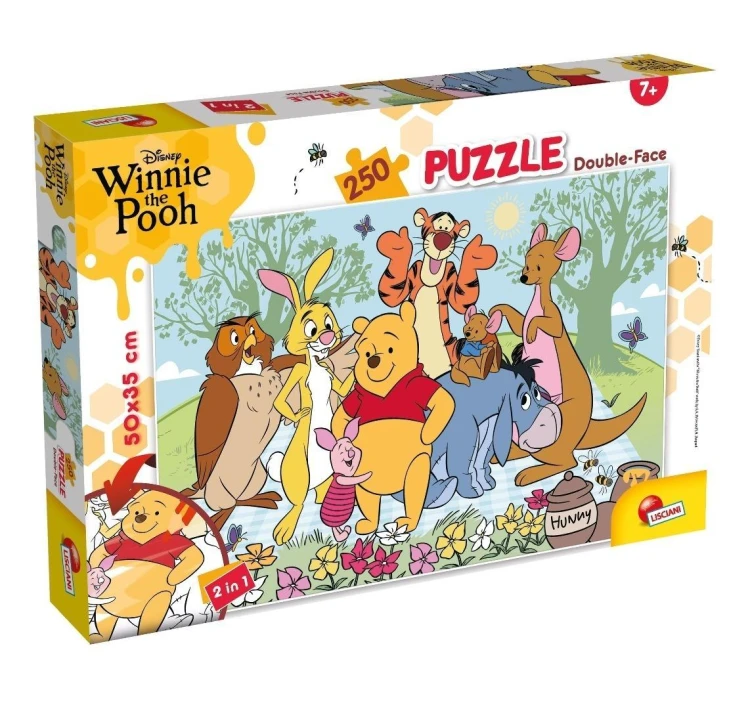 Puzzle Df Plus 250 Kubuś Puchatek, Lisciani