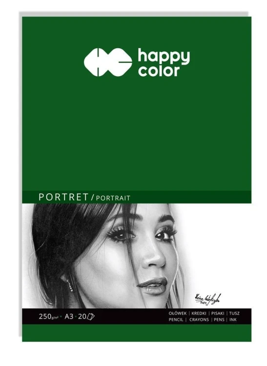 Blok Portret A3/20K 250g HAPPY COLOR, GDD