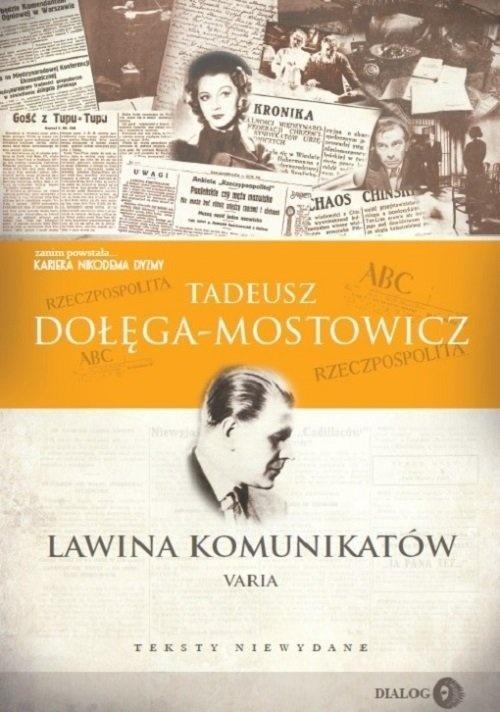 Lawina komunikatów. Varia