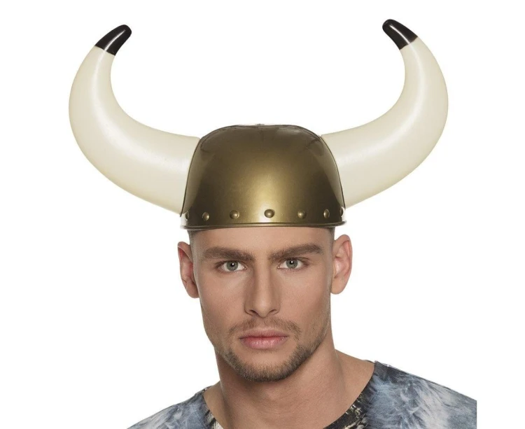 Hełm Vikinga z rogami