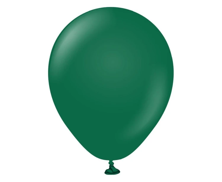 Balony standard ciemnozielone 13cm 100szt
