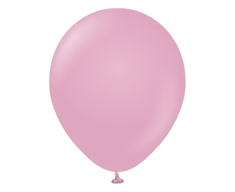 Balony retro przygaszony róż 30cm 100szt