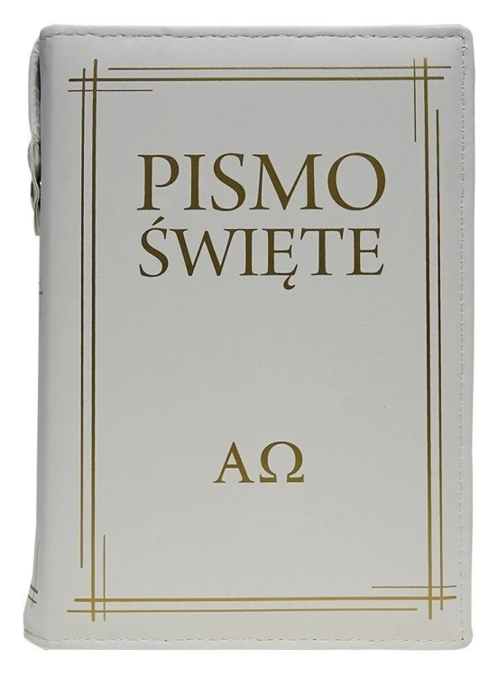 Pismo Święte w etui białe