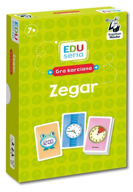 EDUseria. Zegar. Gra karciana. Kapitan Nauka
