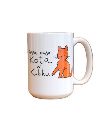 Kubek - Chyba masz kota w kubku 440ml, Molom