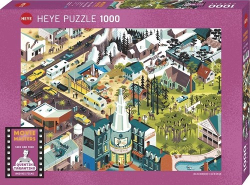 Puzzle 1000 Filmy Quantina Tarantino, Heye