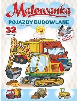 Malowanka - Pojazdy budowlane, praca zbiorowa