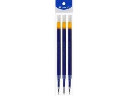 Wkład żelowy F-Vigor 0,5mm niebieski 3szt, Fandy