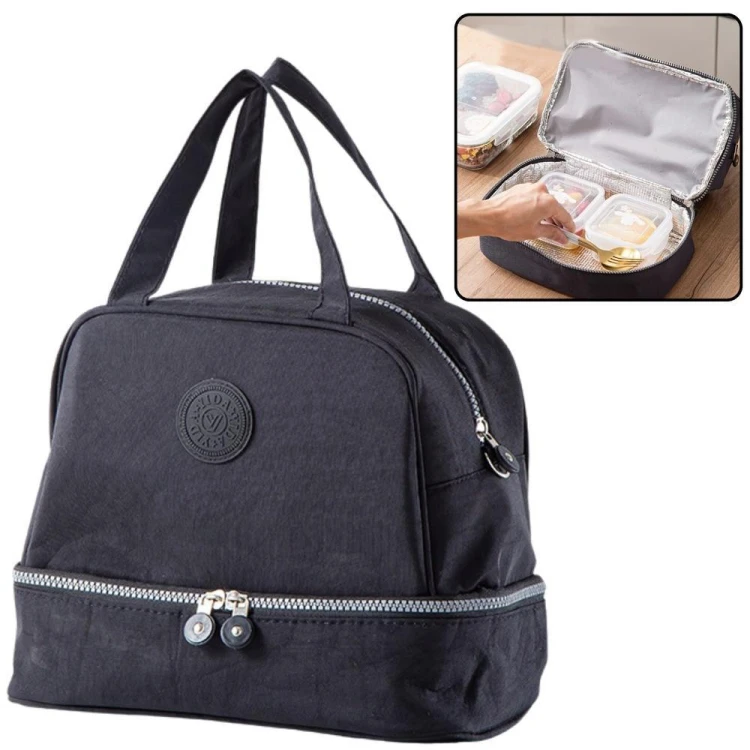 Torba termiczna izolacyjna czarna 27cm