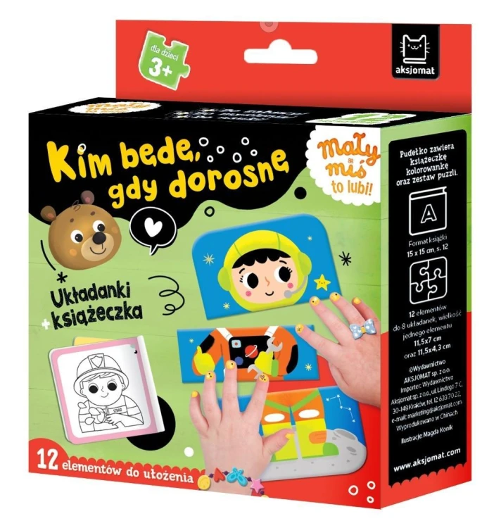 Mały miś to lubi! Kim będę, gdy dorosnę