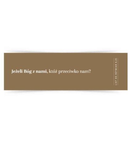 Zakładka duża - Jeżeli Bóg z nami, Szaron
