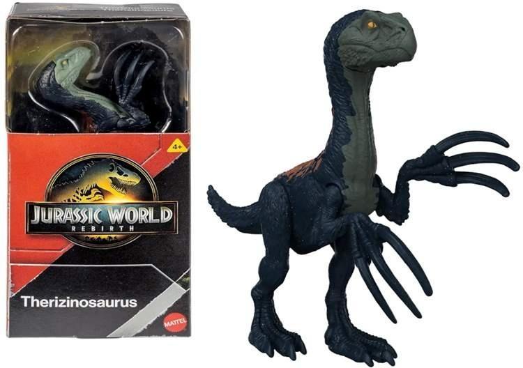 Jurassic World Rebirth Theisinosaurus 15cm, Mattel