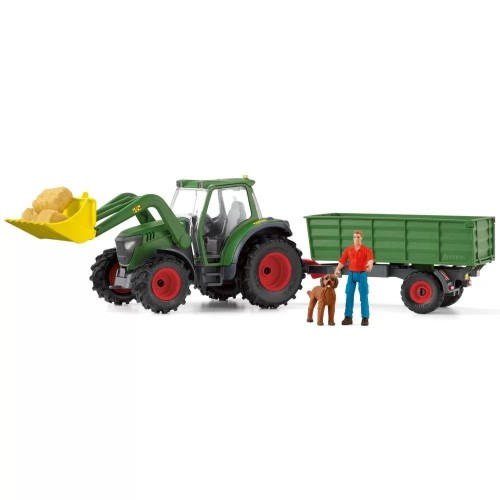 Traktor z przyczepą, SCHLEICH