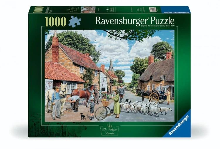 Puzzle 1000 The Village Farrier, Ravensburger