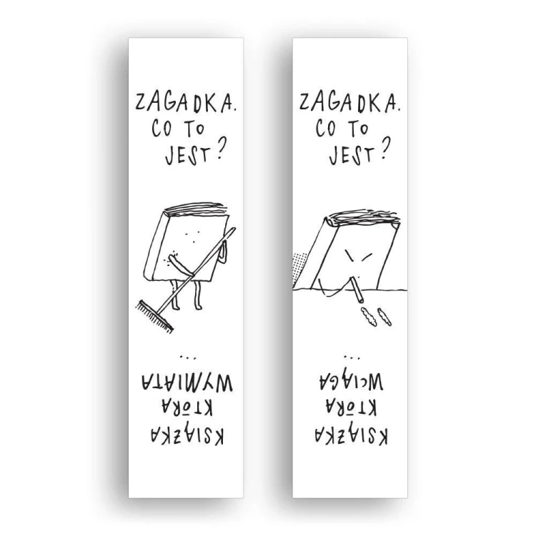 Zakładka kartonowa - Zagadka, Molom