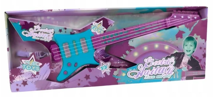 Gitara basowa różowa, Maksik