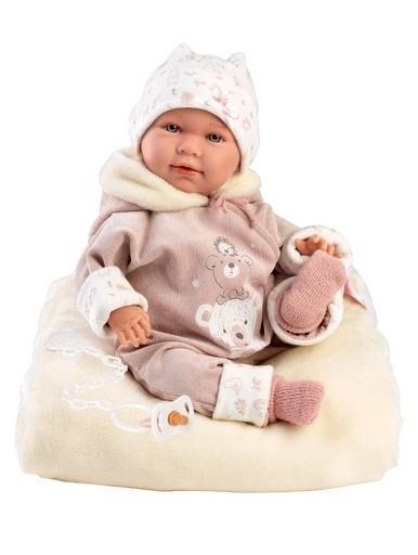 Lalka bobas Lala z podusią 42cm, Llorens
