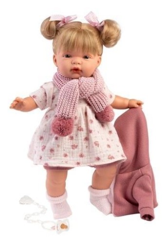 Lalka Joelle z miękkim brzuszkiem 38cm, Llorens