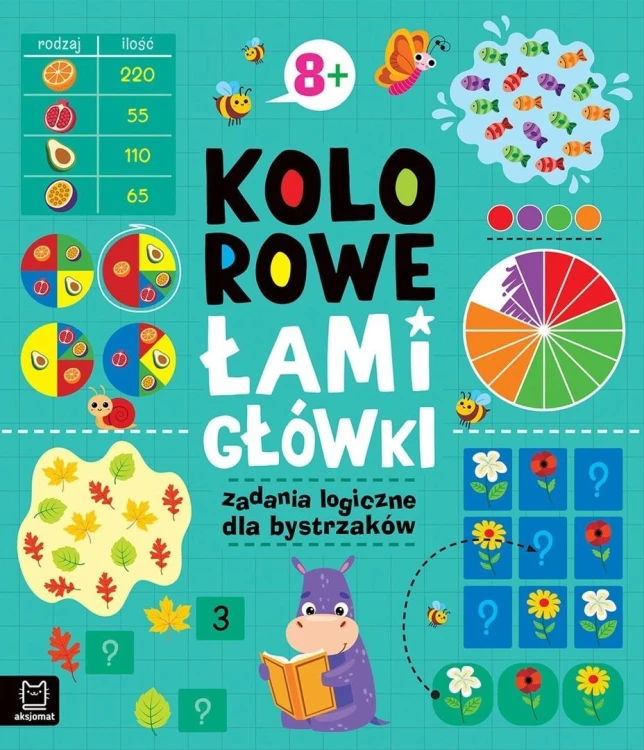 Kolorowe łamigłówki. Zadania logiczne dla...
