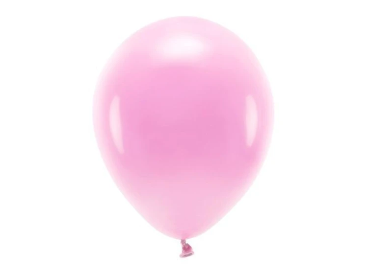 Balony Eco jasno różowe 30cm 10szt