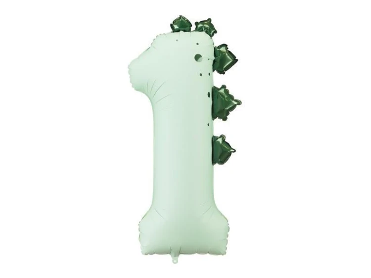 Balon foliowy 1 Dinozaur 92cm