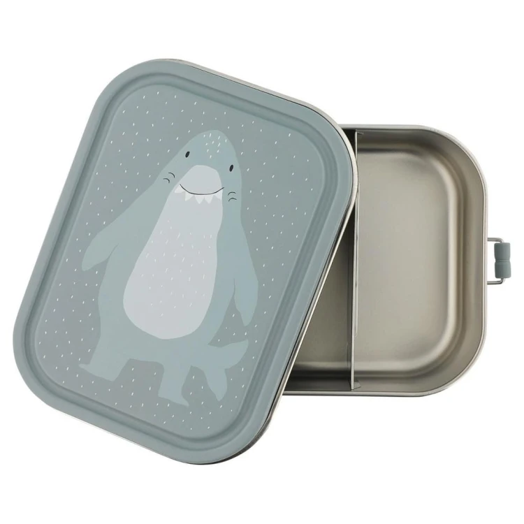 Lunch box stalowy duży Rekin