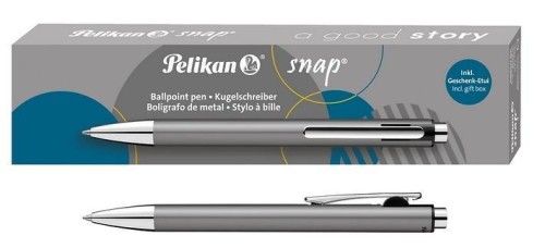 Długopis Snap K10 Metalic Platin PELIKAN, HERLITZ