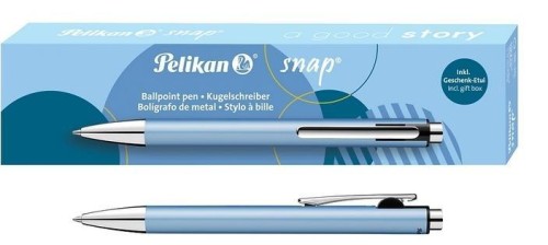 Długopis Snap K10 Metalic Blue PELIKAN, HERLITZ