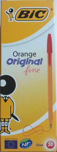 Długopis Orange Original czerwony (20szt) BIC, BIC