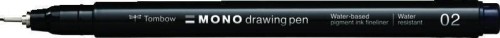 Cienkopis Mono drawing pen czarny 02 0.3mm, Tombow