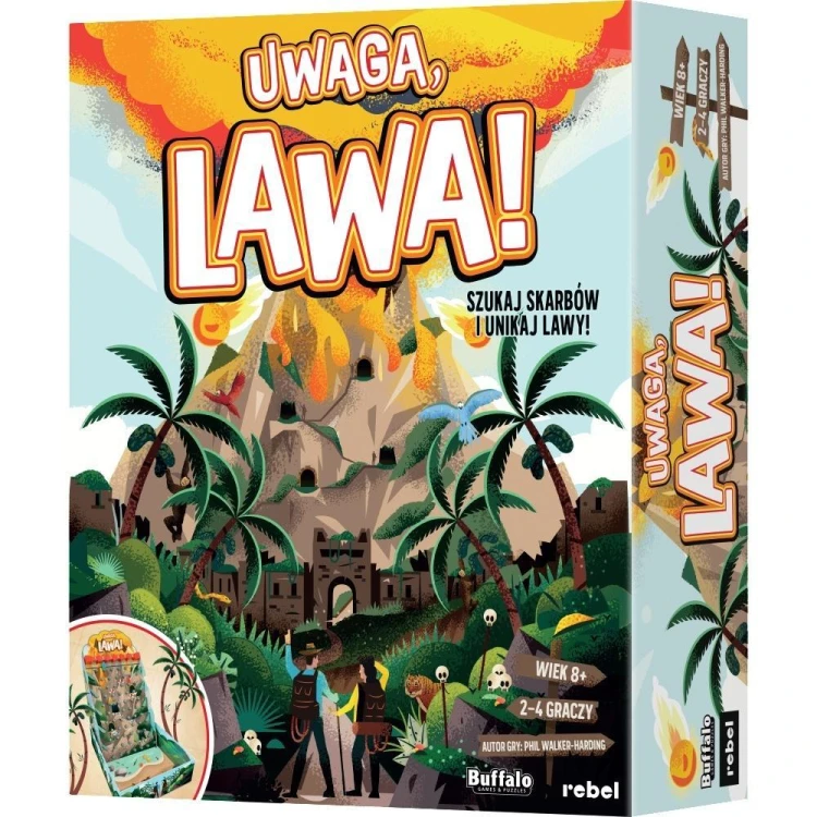 Uwaga, lawa! REBEL, Rebel