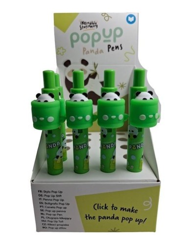 Długopis Panda Click Pop Up, Puckator