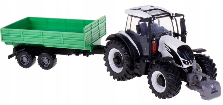Valtra N174 z przyczepą BBURAGO, BBurago