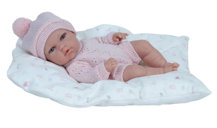 Hiszpańska lalka bobas dziewczynka 30cm, Arias