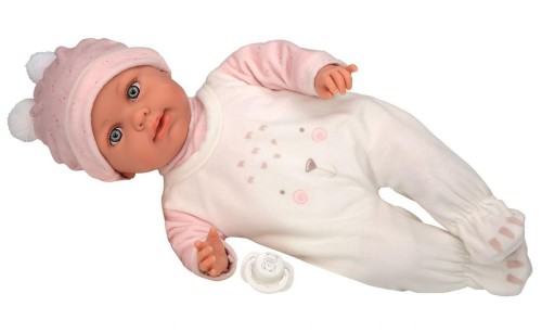 Hiszpańska lalka bobas płacze 42cm, Arias