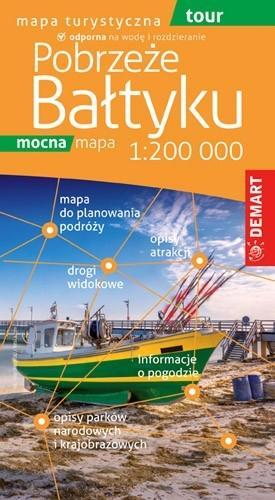 Pobrzeże Bałtyku PLASTIK mapa, Praca zbiorowa