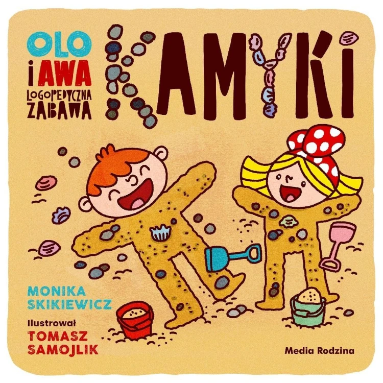 Olo i Awa. Logopedyczna zabawa. Kamyki