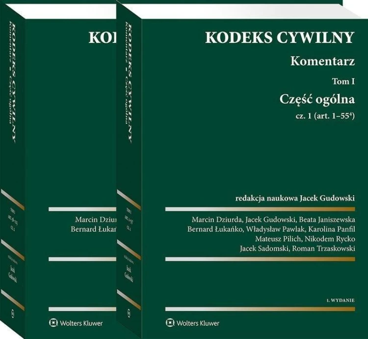 Kodeks cywilny T.1-2 Część ogólna, praca zbiorowa