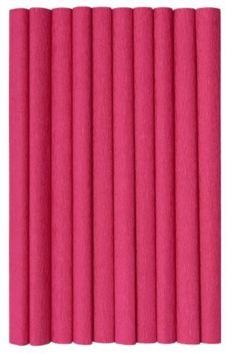 Bibuła marszczona bordowa 10szt 50x200cm HERLITZ