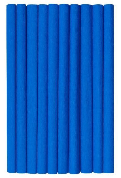 Bibuła marszczona niebieska 10szt 50x200cm HERLITZ