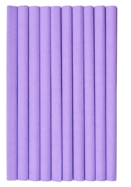 Bibuła marszczona liliowa 10szt 50x200cm HERLITZ