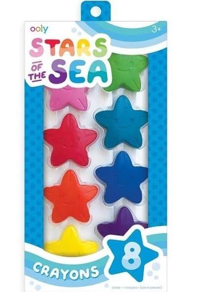 Kredki Gwiazdy Oceanu Stars Of The Sea 8szt, ooly