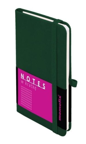 Notes memofix B6 kratka Zielony, Antra