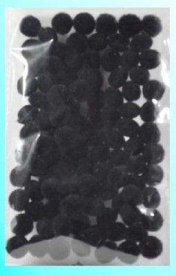 Pompony czarne 10mm 100szt, Galeria Hobby