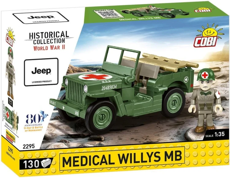 Historical Collection Medical Willys MB, Cobi