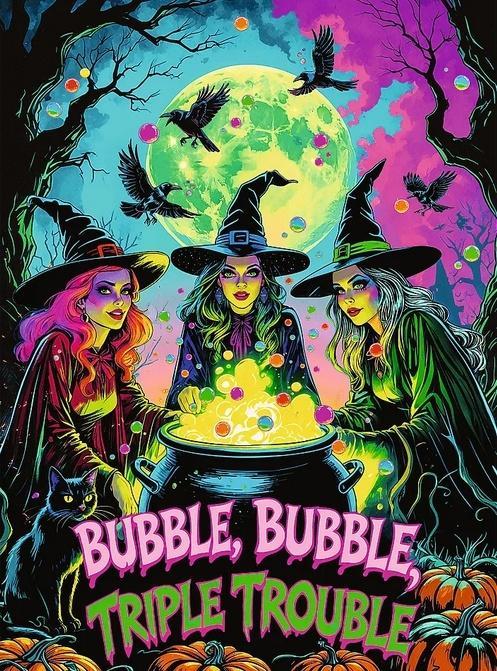 Puzzle 1000 Hall of Horror Czarownice, Trefl
