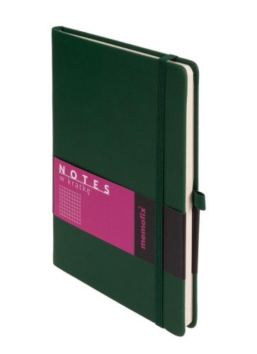 Notes Memofix A5 kratka zielony, Antra